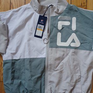 FILA Women's Rumi Gray Windebreaker